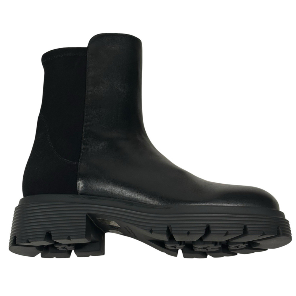 Stuart Weitzman 5050 Hudson Lite Bootie Black Leather Womens Size 7.5B New $595 - Picture 7 of 12